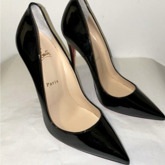 Christian Louboutin So Kate Black Patent Leather
Pump Shoe 120mm - Picture 6 of 14